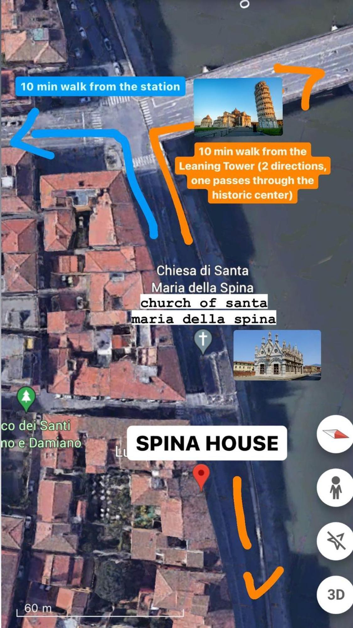 Centro Storico Spina White House Appartamento Pisa